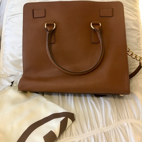 Michael Kors Large Hamilton Tote—cognac. NEW!! - Picture 2 of 3